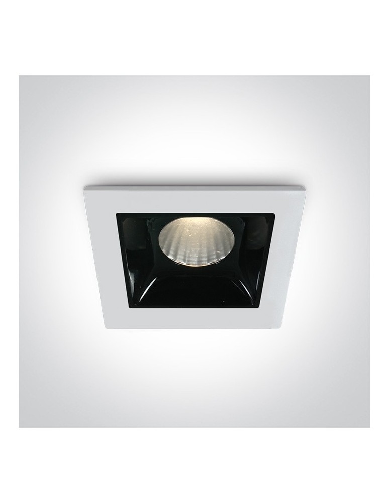 Lampy podtynkowe - oczka - One Light Wpust LED do sklepu Merihas 50102B/W/W - produkt kolory-swiatla.pl 1
