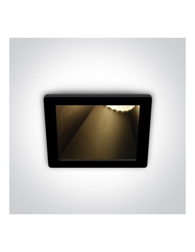 Lampy podtynkowe - oczka - One Light ozdobny wpust salon Bevera 50105MA/B/B - produkt kolory-swiatla.pl 1