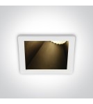Lampy podtynkowe - oczka - One Light ozdobny wpust salon Bevera 50105MA/W/B - produkt 1