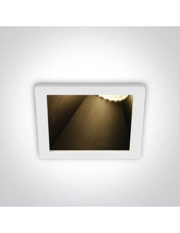 One Light ozdobny wpust salon Bevera 50105MA/W/B