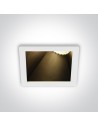 One Light ozdobny wpust salon Bevera 50105MA/W/B