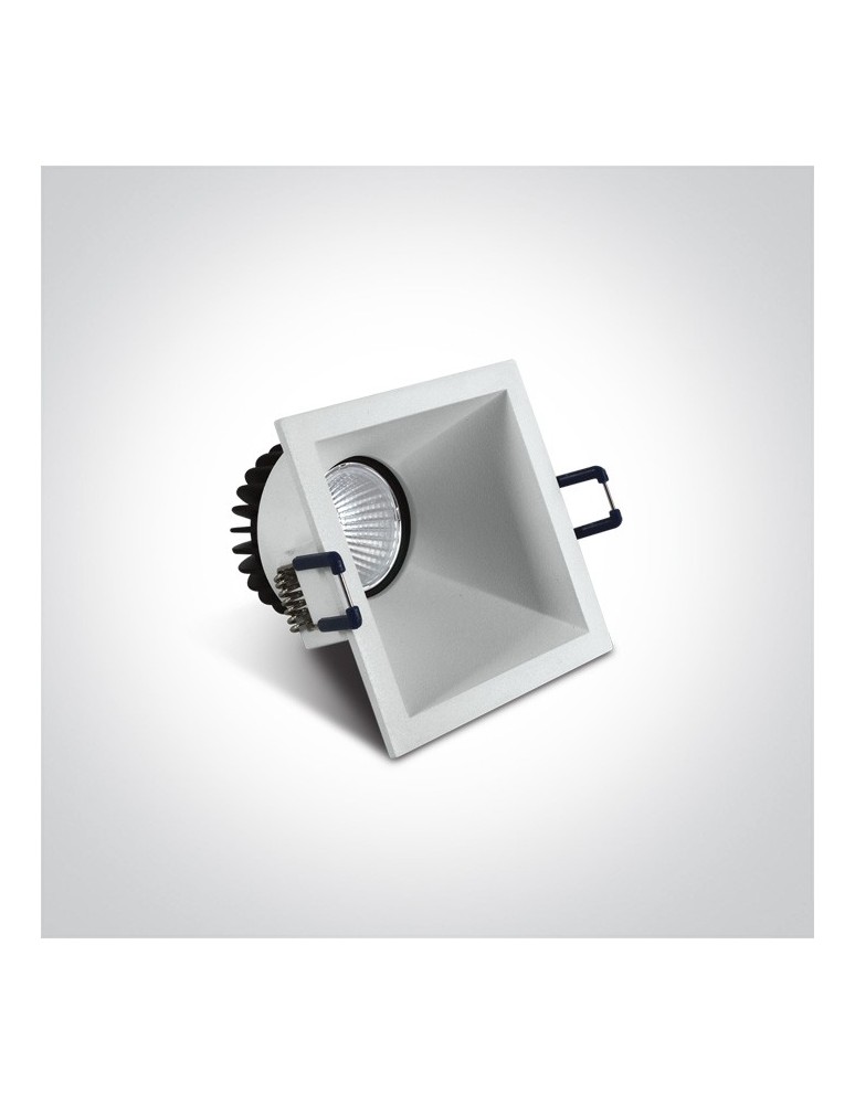 Lampy podtynkowe - oczka - One Light lampa wpust biała Koronida 50108A/W/W - produkt kolory-swiatla.pl 2