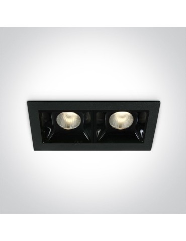 One Light lampa LED podwójna Merihas 2 50202B/B/W