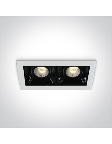 One Light lampa LED podwójna Merihas 2 50202B/W/W