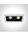 One Light lampa LED podwójna Merihas 2 50202B/W/W