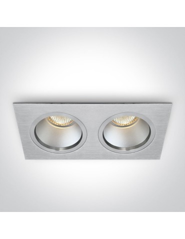 One Light lampa LED podwójna Sermili 50205D/AL