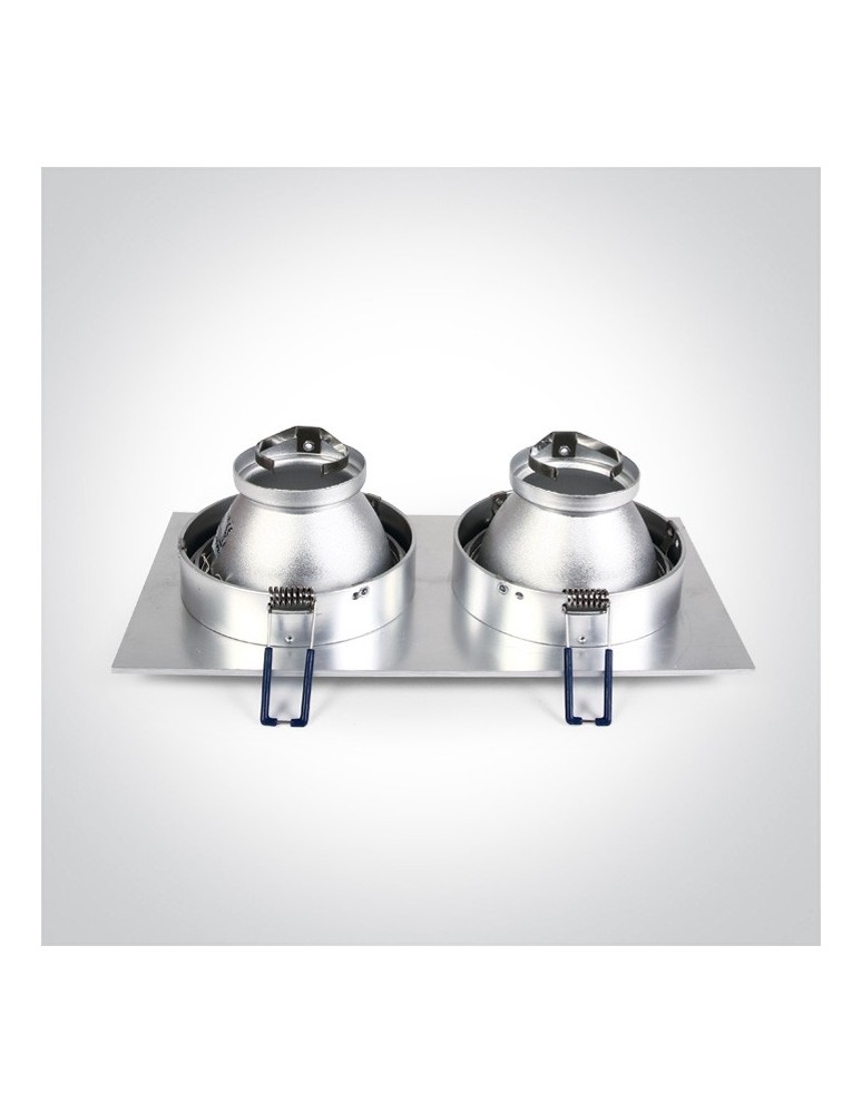 Lampy podtynkowe - oczka - One Light lampa LED podwójna Sermili 50205D/AL - product kolory-swiatla.pl 2