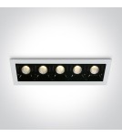 Lampy podtynkowe - oczka - One Light lampy LED szereg Merihas 5 50502B/W/W - produkt 1