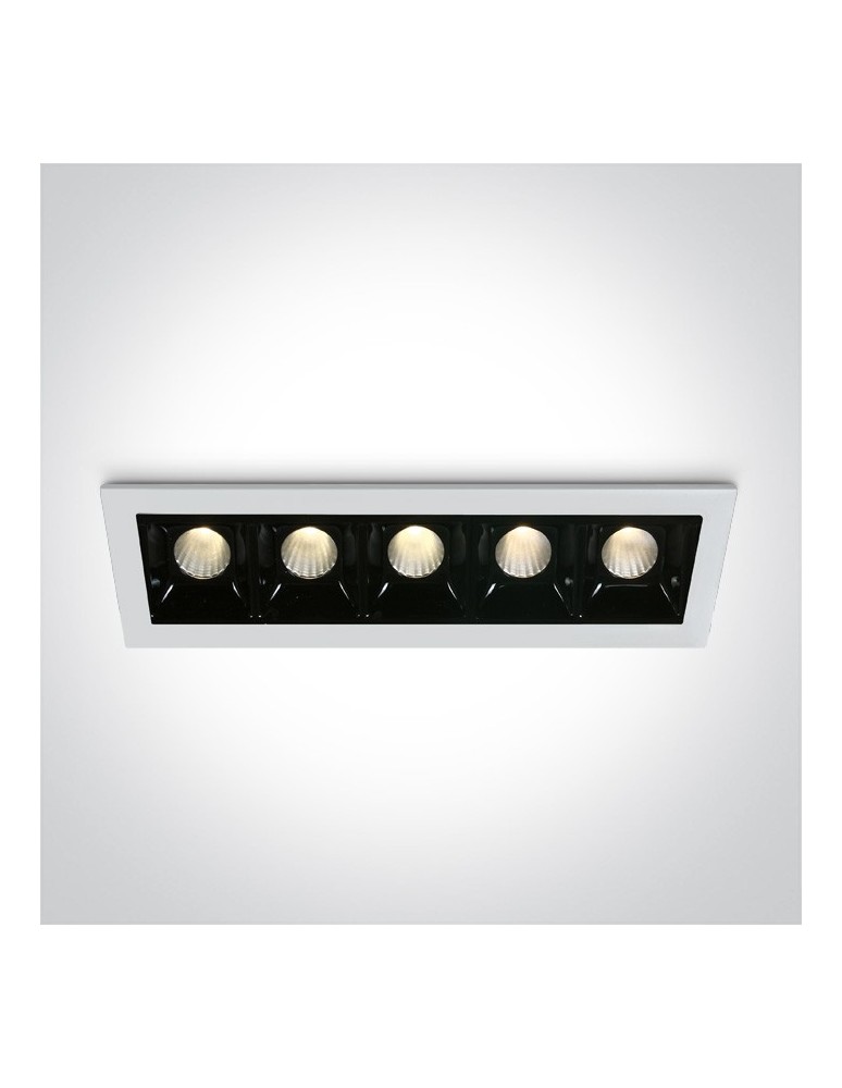 Lampy podtynkowe - oczka - One Light lampy LED szereg Merihas 5 50502B/W/W - produkt kolory-swiatla.pl 1