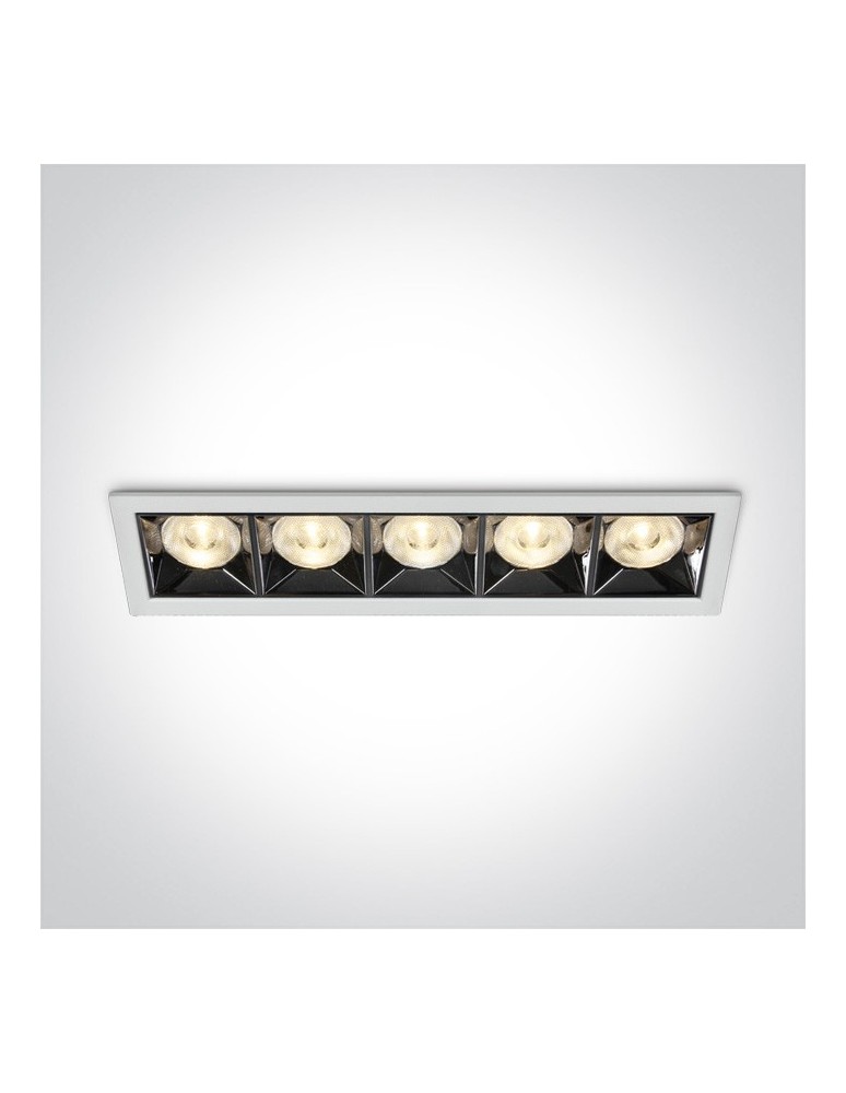 Lampy podtynkowe - oczka - One Light szereg lamp LED Avgi 50506B/W/W - produkt kolory-swiatla.pl 1
