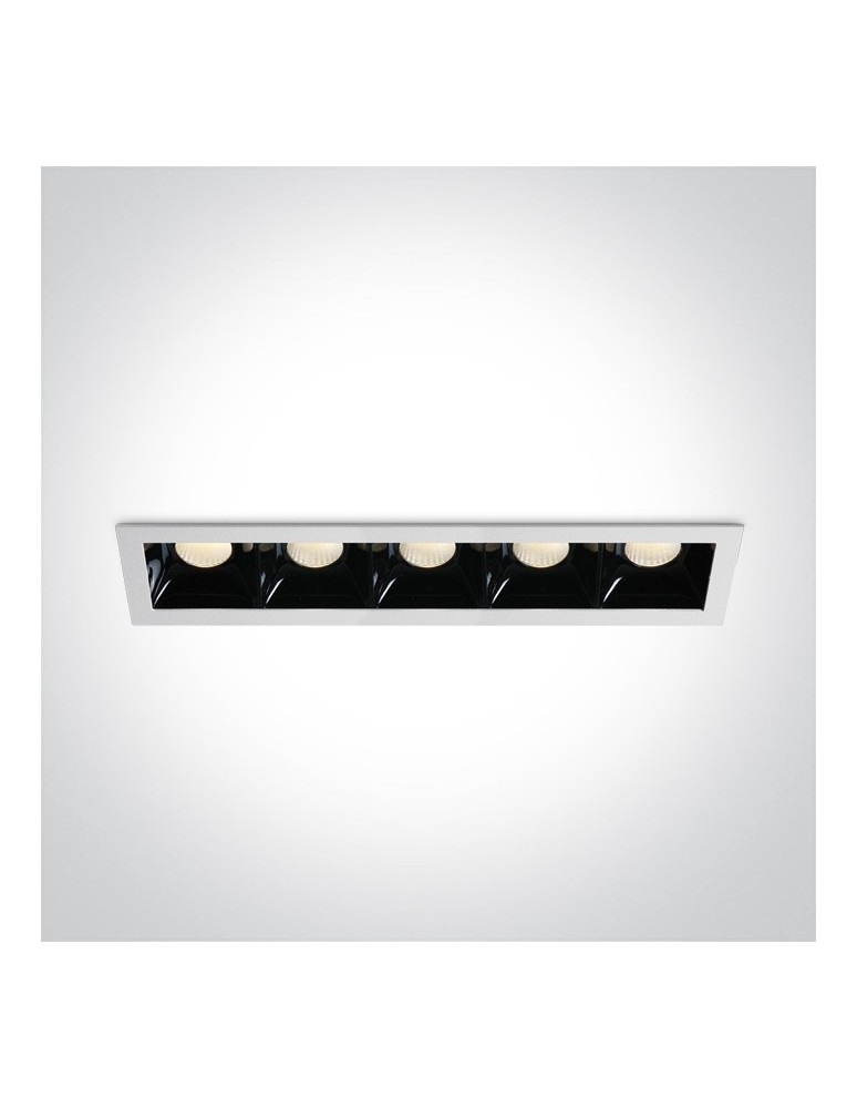 Lampy podtynkowe - oczka - One Light szereg lamp LED Abram 4 50507B/W/W - produkt kolory-swiatla.pl 1