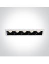 One Light szereg lamp LED Abram 4 50507B/W/W