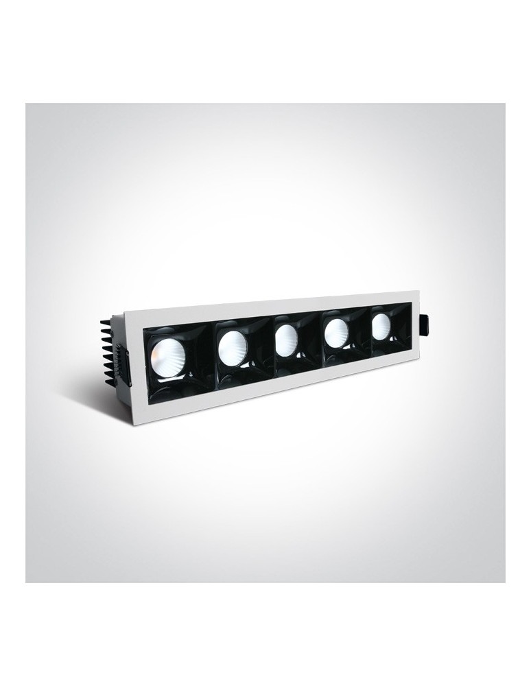 Lampy podtynkowe - oczka - One Light szereg lamp LED Abram 4 50507B/W/W - produkt kolory-swiatla.pl 2