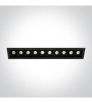 Lampy podtynkowe - oczka - One Light szereg lamp LED Merihas 10 50902B/B/W - produkt 1