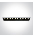 Lampy podtynkowe - oczka - One Light szereg lamp LED Merihas 10 50902B/W/W - produkt 1