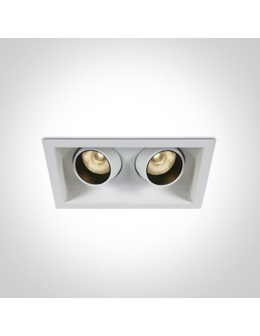 One Light podwójna lampa LED Proti 51206M/W/W