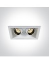 One Light podwójna lampa LED Proti 51206M/W/W