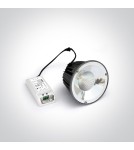 Lampy podtynkowe - oczka - One Light podwójna lampa do sklepów Stomio 2 51210N/W - produkt 3