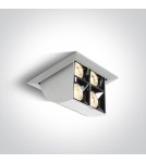 Reflektory wpuszczane w sufit - One Light wysuwana lampa LED czarna Namata 51406B/W/W - product 1
