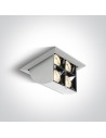 One Light wysuwana lampa LED czarna Namata 51406B/W/W