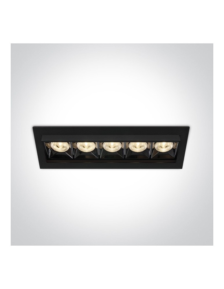 Lampy podtynkowe - oczka - One Light wpust LED x5 Rodi 51506B/B/W - produkt kolory-swiatla.pl 1