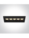 One Light wpust LED x5 Rodi 51506B/B/W