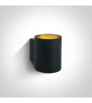 Kinkiety minimalistyczne - One Light klimatyczny czarny kinkiet Glafki 2 6017/B - product 1