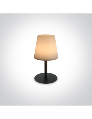 One Light bezprzewodowa lampa stołowa Grewena 61084/B IP44