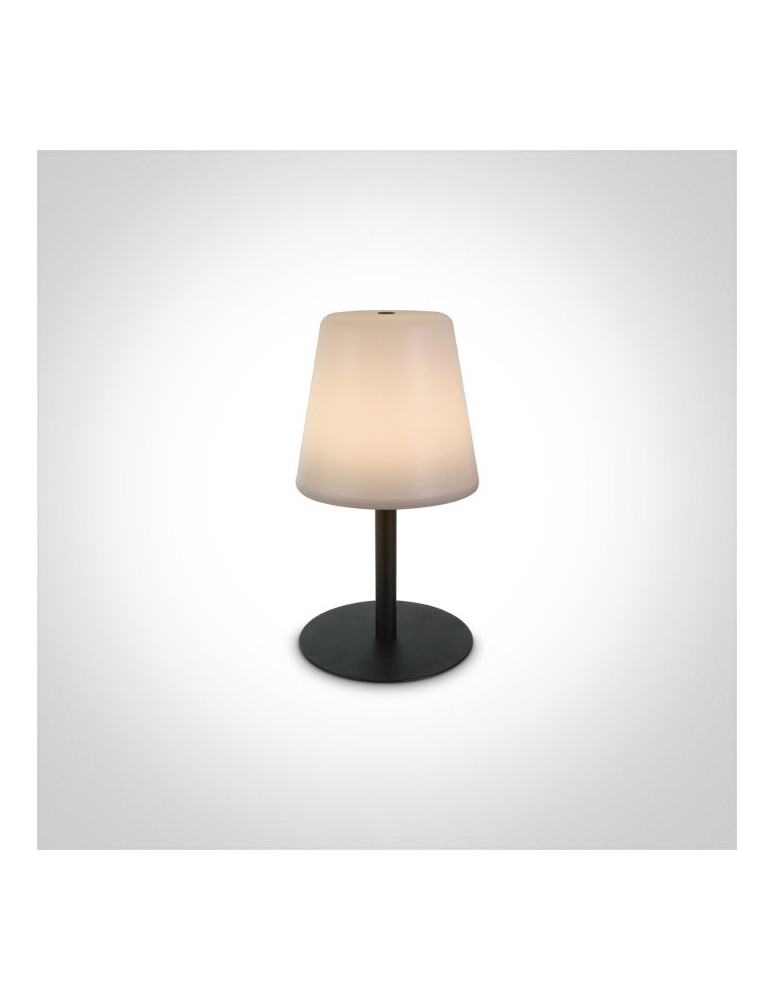 Lampy ogrodowe przenośne - One Light bezprzewodowa lampa stołowa Grewena 61084/B IP44 - product kolory-swiatla.pl 2