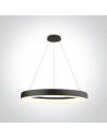 One Light lampa wisząca LED Vitoli 63114/B/W