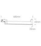 Oświetlenie szynowe - One Light lampa na szynę LED 15x1W Selo 65024TA/B/W - produkt 2
