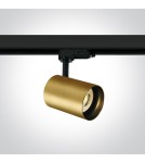 Oświetlenie szynowe - One Light reflektor ozdobny na szynę Kopseika 65105NT/BBS - produkt 1