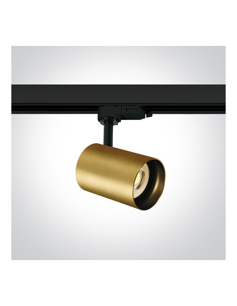 Oświetlenie szynowe - One Light reflektor ozdobny na szynę Kopseika 65105NT/BBS - produkt kolory-swiatla.pl 1