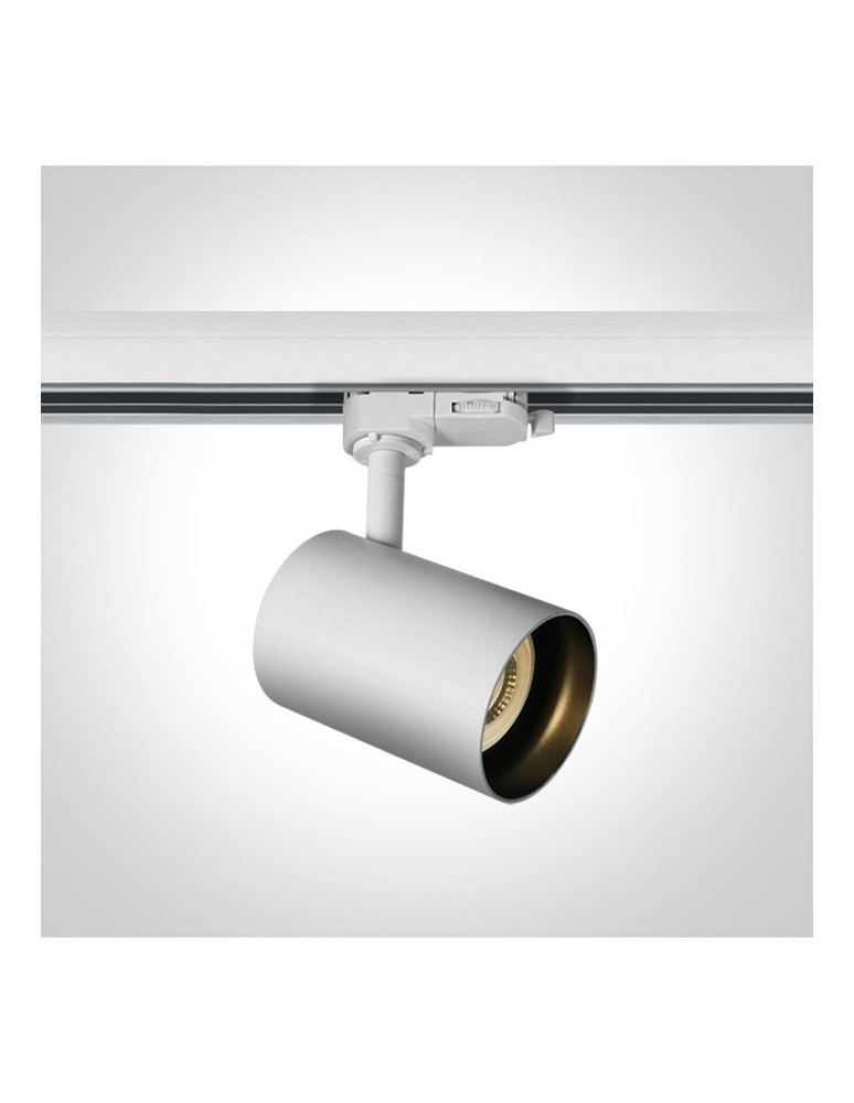 Oświetlenie szynowe - One Light reflektor ozdobny na szynę Kopseika 65105NT/W - produkt kolory-swiatla.pl 1