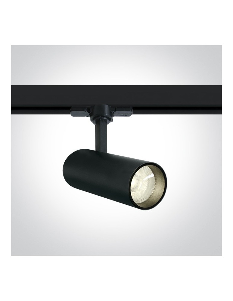 Oświetlenie szynowe - One Light czarny reflektor na szynę Triora 65642AT/B/C - produkt kolory-swiatla.pl 1