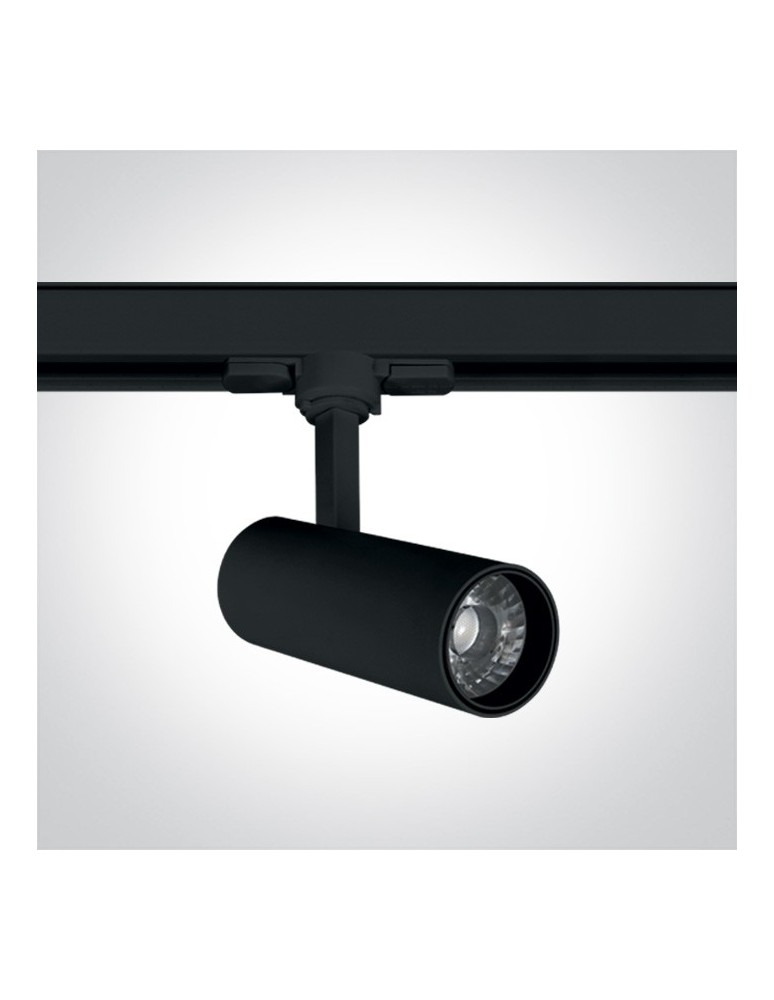 Oświetlenie szynowe - One Light czarny reflektor na szynę Triora 65642AT/B/C - produkt kolory-swiatla.pl 3
