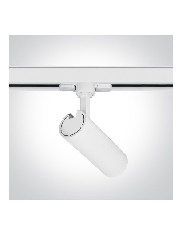 Oświetlenie szynowe - One Light biały reflektor na szynę Skalitina 65642AT/W/C - produkt kolory-swiatla.pl 2