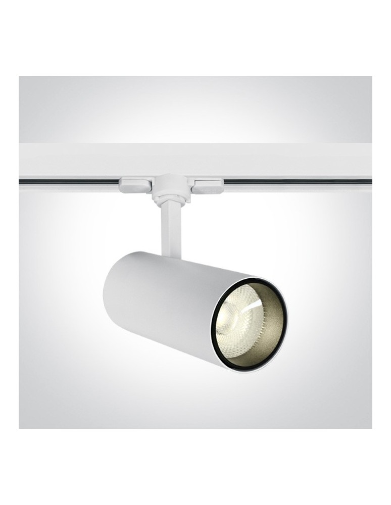 Oświetlenie szynowe - One Light reflektor LED biały na szynę 20W Skalitina 2 65642BT/W/C - produkt kolory-swiatla.pl 1
