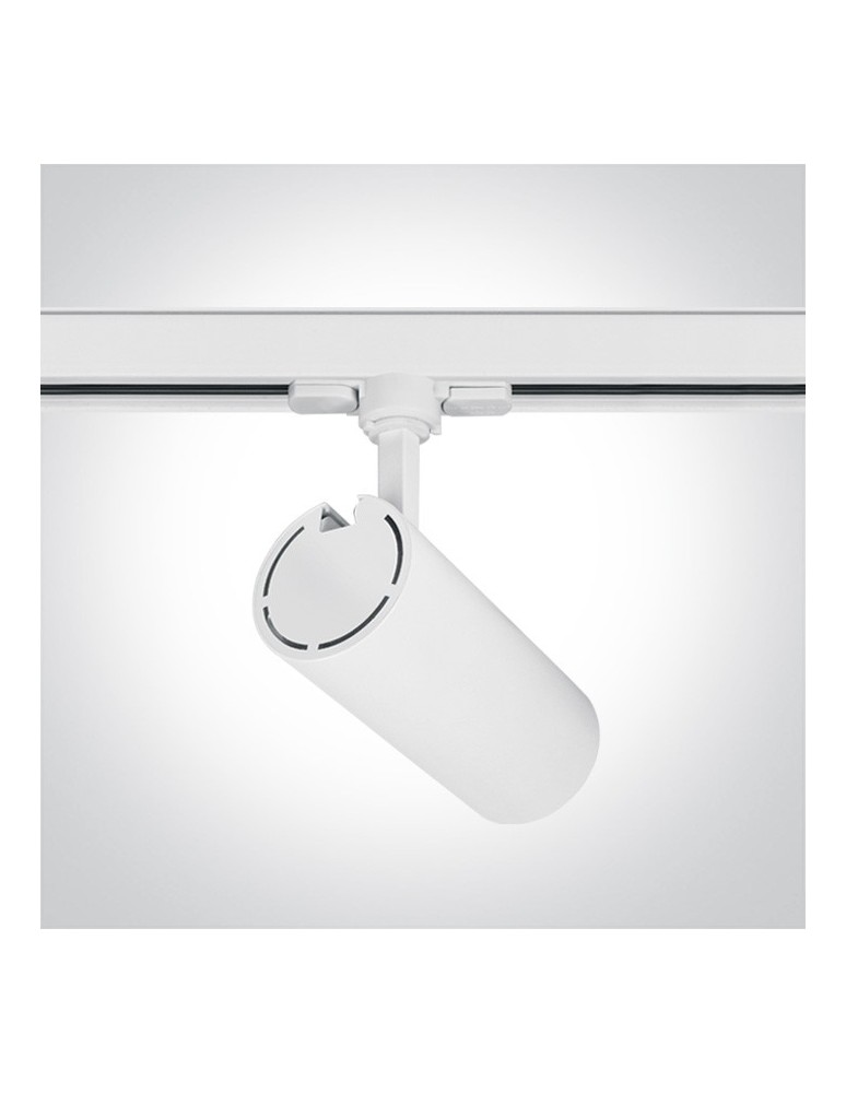 Oświetlenie szynowe - One Light reflektor LED biały na szynę 20W Skalitina 2 65642BT/W/C - produkt kolory-swiatla.pl 2