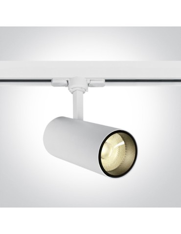 One Light reflektor LED biały na szynę 20W Skalitina 2 65642BT/W/W