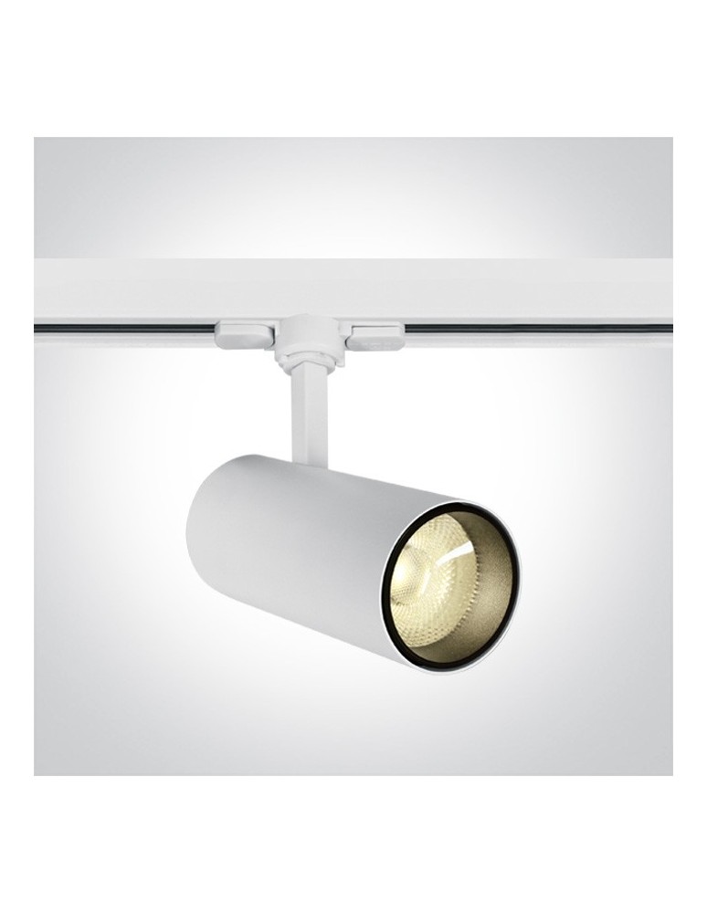 Oświetlenie szynowe - One Light reflektor LED biały na szynę 20W Skalitina 2 65642BT/W/W - produkt kolory-swiatla.pl 1