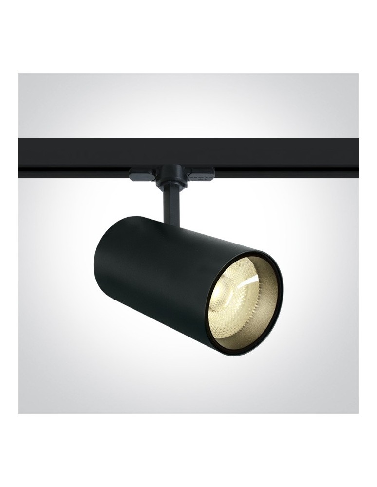 Oświetlenie szynowe - One Light reflektor czarny 30W na szynę Triora 3 65642CT/B/W - produkt kolory-swiatla.pl 1