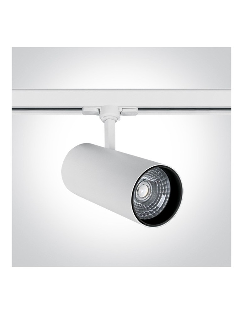 Oświetlenie szynowe - One Light reflektor biały 30W na szynę Skalitina 3 65642CT/W/C - produkt kolory-swiatla.pl 3