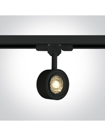 One Light reflektor LED czarny 8W Kinigos 65644T/B/W