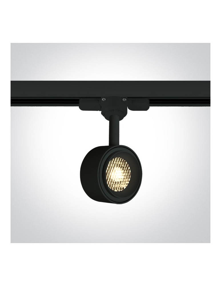 Oświetlenie szynowe - One Light reflektor LED czarny 8W Kinigos 65644T/B/W - produkt kolory-swiatla.pl 1