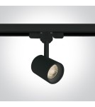 Oświetlenie szynowe - One Light reflektor czarny LED na szynę Lampiri 65646T/B/W - produkt 1