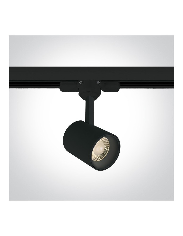 Oświetlenie szynowe - One Light reflektor czarny LED na szynę Lampiri 65646T/B/W - produkt kolory-swiatla.pl 1