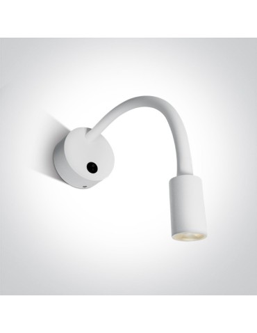 One Light lampa ścienna nocna Stamna 65738A/W/W