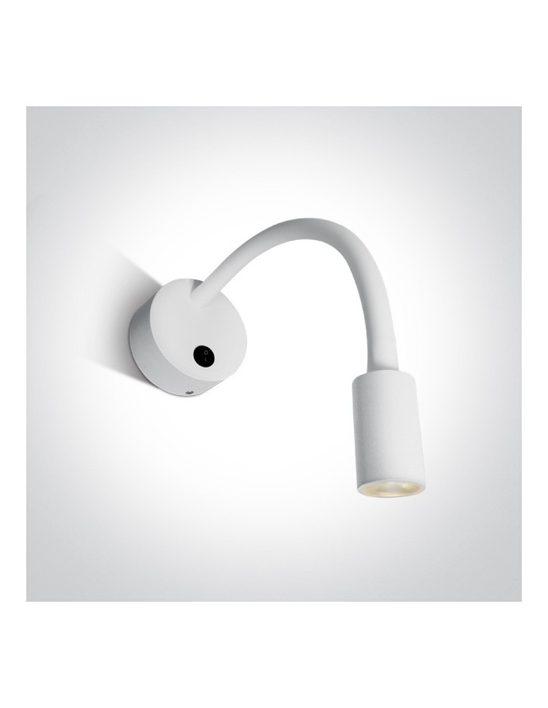 Kinkiety do czytania - One Light lampa ścienna nocna Stamna 65738A/W/W - produkt kolory-swiatla.pl 1