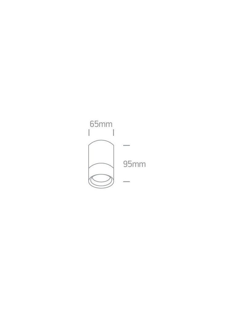 Lampy zewnętrzne sufitowe - One Light lampa sufitowa antracyt Lido 67130C/AN IP54 - product kolory-swiatla.pl 2